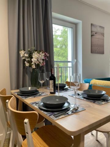 Green Apartment Baltic Residence Поберово Экстерьер фото