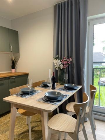 Green Apartment Baltic Residence Поберово Экстерьер фото